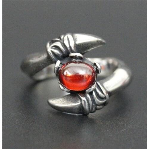 Size 7-13 Cool Sharp Claw Scorpion Ring 316L Stainless Steel Man Boy Band Party Biker Ring