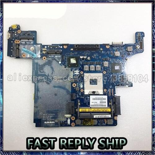 SHELI FOR DELL CN-0H2YDF motherboard latitude E6420 laptop main board PAL51 LA-6592P with graphics tested fully
