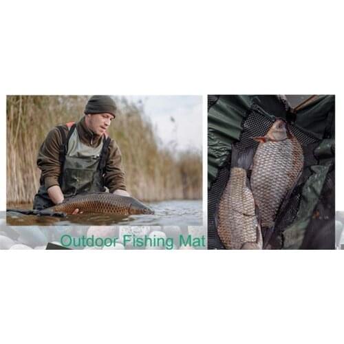 Foldable Unhooking Fishing Pad Carp Fishing Mat Accessories Weigh Foam Fish Outdoor Fishing Fishing Landing Mat X0u3