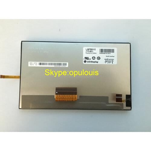 Brand new L-G 7inch LCD display LA070WV2(TD)(01) LA070WV2-TD01 with touch screen panel for Toyota Prius 2012 JBL radio