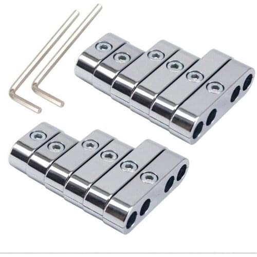 Universal Spark Plug Wiring Clamp Chrome Spark Plug Separator Wire Divider S9X9