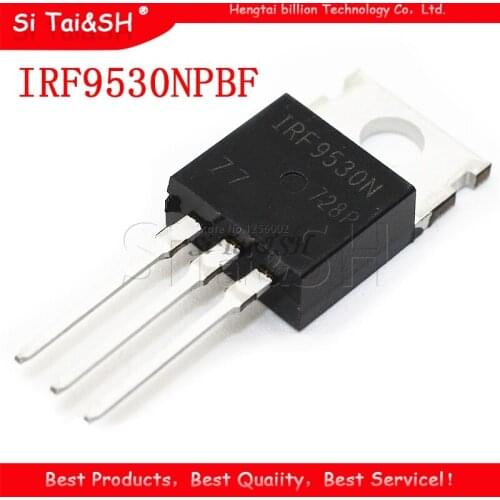 10pcs IRF9530NPBF TO-220 IRF9530N IRF9530 TO220 MOSFET P 100V 14A