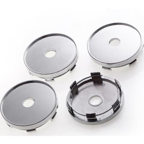 4PCS 60mm CENTER WHEEL HUB CAPS EMBLEM COVER FIT FOR FORD
