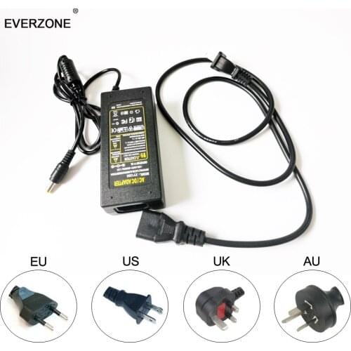 12V Power Adapter DC12V Universal Adapter 5A AC 110V 220V 240V to DC 12V Power Supply for LED Strip Lighting