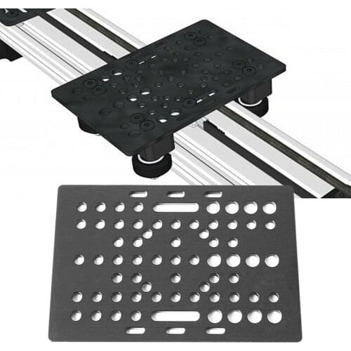 Tool 3D Printer Aluminum Extrusion Replacement Parts 20-80mm Profile V Slot Durable Board For CNC Router Machine Gantry Plate