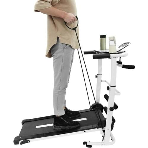Walking Fitness Treadmills Home Treadmill Remote Control Home Fitness Equipment With Speakers LED Screen HWC