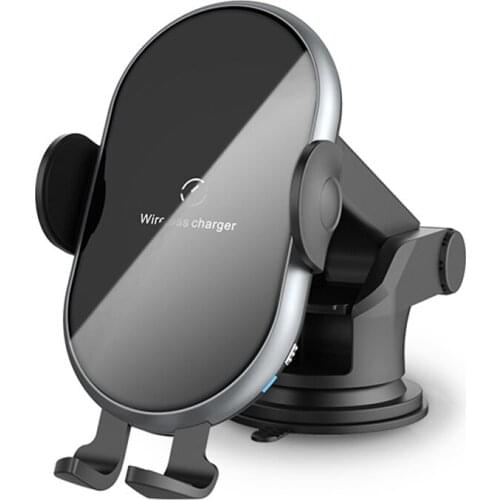 Air Vent Accessories Wireless Car Charger Qi Fast Charging Mount Phone Holder Shockproof Easy Install Auto Clamping Non Slip