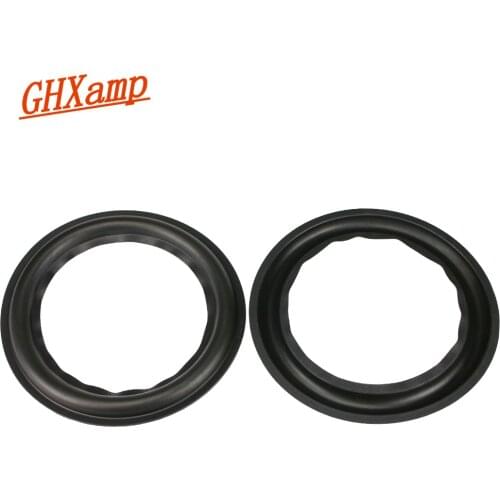 Ghxamp 7 inch 167mm 112mm Speaker Suspension Rubber Edge Speaker Repair Parts Folding Ring Rubber Surround 2PCS