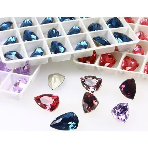 Loose Rhinestone Crystal Stone Shines Stones To Make Crafts K9 Pointed Beads For Jewelry Clothes Decorative For Manual SewingDIY