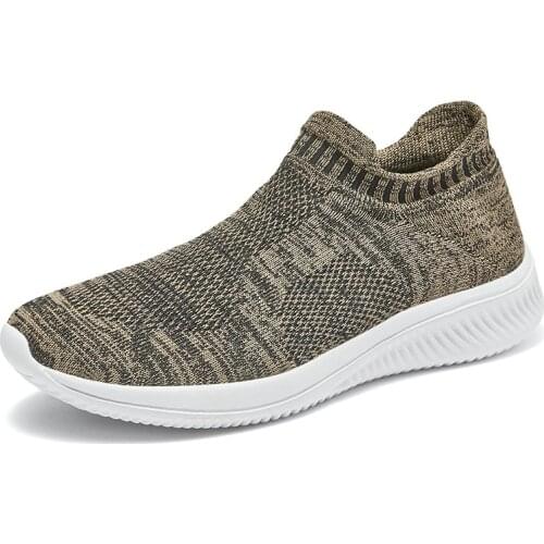 Men Vulcanized Shoes Sneakers 2021 Fashion Non-slip Mesh Fashion Breathable Wedges Comfortable Lightweight For Men Casual Shoes