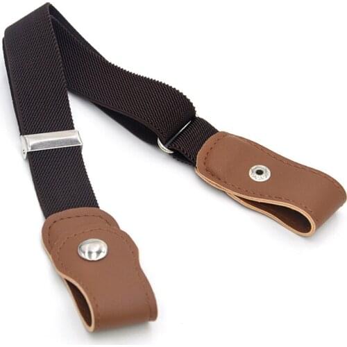 Invisible Elastic Waist Belts No Buckle-free Stretch Elastic Waist Belt For Women/Men No Bulge No Hassle Waist Belt