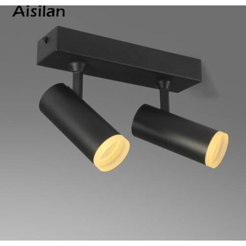 Aisilan Nordic LED ceiling light thicken acrylic shade spot light anti glare for living room bedroom kitchen corridor 14W