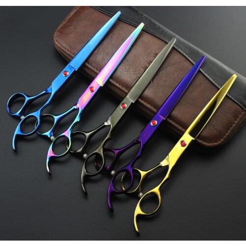 Professional 7.0 Animal Pet Cutting & Thinning set Hairdressing dog grooming Scissors shears Barber hair scissors Free Shipping