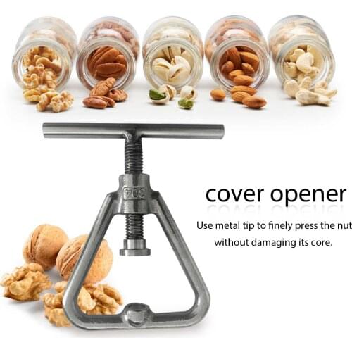 Nut Walnut Cracker Stainless Steel Pecan Cracker Nutcracker Tool Opener Sheller Hazelnut Walnut Pliers Sheller Clip Clamp Plie