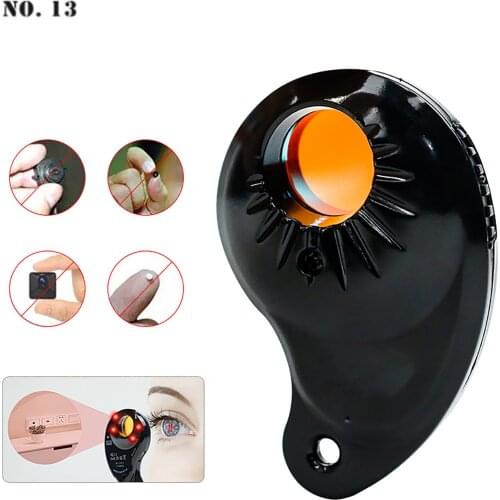 Mini Hidden Camera with 12 LEDs Lights Night Scanner Smal Detector Home Wifi Camera Camera Finder for Office/Car/Mall Use