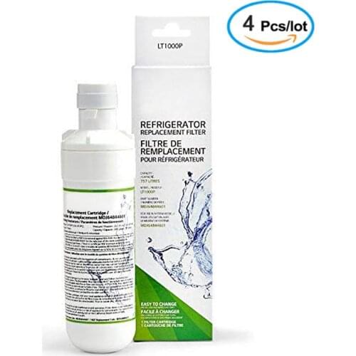 LT1000P Refrigerator Water Filter Replacement , Compatible with LG LT1000P, MDJ64844601, Kenmore 46-9980, 9980 4 Pack