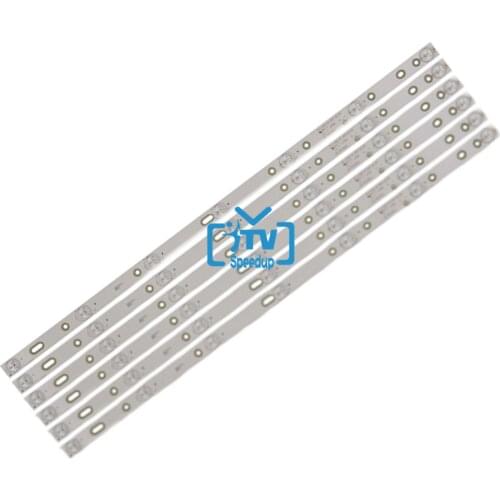 6pcs 598mm LED Backlight strip 7 lamp For 32'' TV MS-L1225 V2 022-P1K3582A1 LED320E10 CX315DLEDM