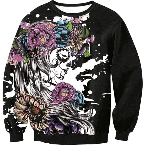 Halloween Men/women 3D print sweatshirts Fashion spring autumn mens hoodies hip hop casual loose sweatshirt M074