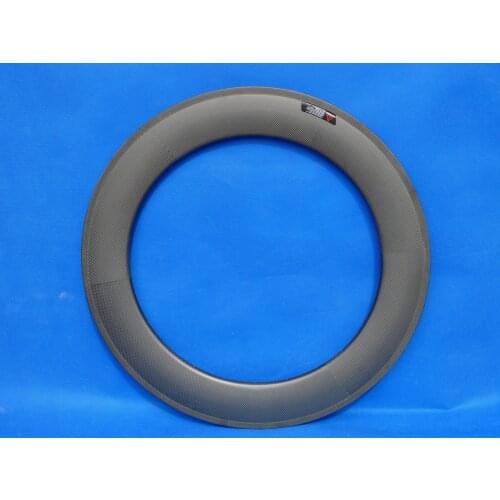 Including 1 Pair Rims Full Carbon Road Bike Bicycle Tubular Wheel Rims Depth 88mm Width 25mm Wheel Rim Basalt Brake Surface