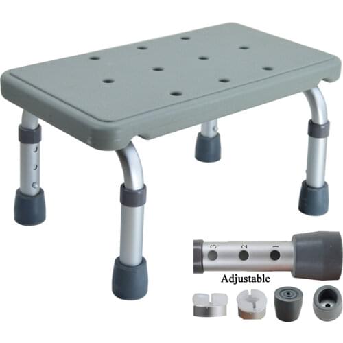 Military Medical Bathroom Stool Elderly Pregnant Kid Disabled Safe Anti-fall Bath Tub Shower Chair Camping Bench Seat Adjustable