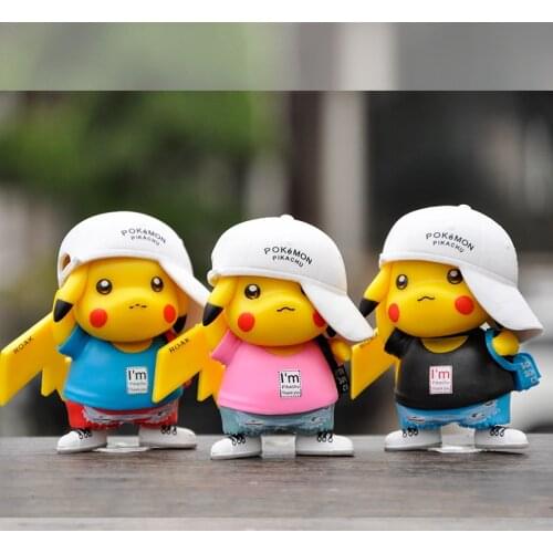 Japan Anime Action Figure Creativity Mini Kawaii Toys PVC Collectible Doll Movie Kids Cute Cake Decoration Gift Toys For Girls