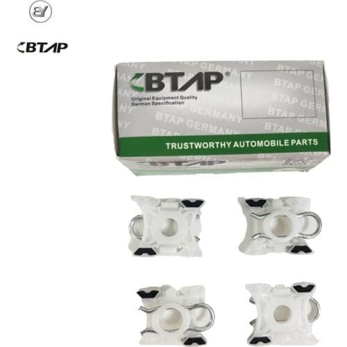 BTAP 4 PCS SET Window Regulator Sliding Pivot Clips Fastener For BMW E32 E34 E36 318 323 325 Z3 Z4 51321938884 51 32 1 938 884