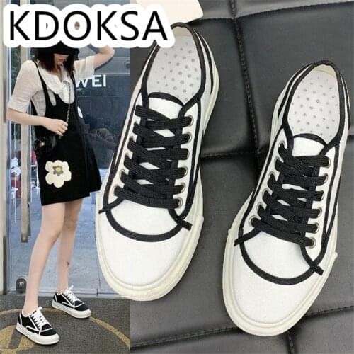 Womens shoes street beat tide shoes dissolve shoes thick soled casual board shoes canvas shoes women small white shoes