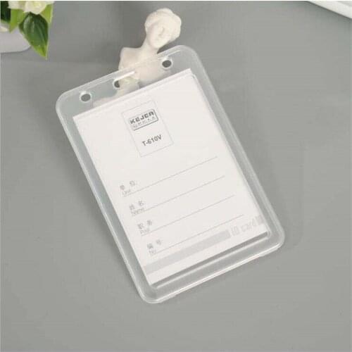 1pcs Waterproof Transparent Card Cover Women Men Student Bus Card Holder Case Business Credit Cards Bank ID Card Sleeve Protect