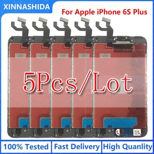 5pcs/lot Quality LCD Display For iPhone 6 6S Plus Touch Screen Replacement For iPhone 6 6S Plus