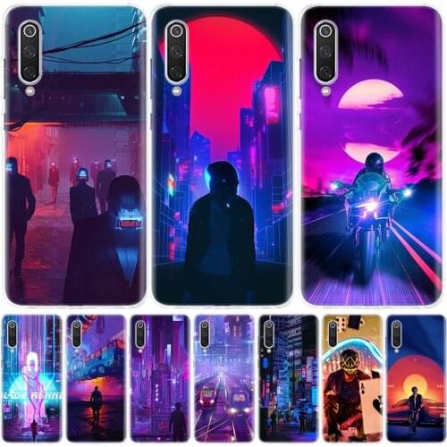 Street Brand city night Phone Case for Xiaomi Note 10 Mi 11 9 8 CC9 5X 6X A1 A2 A3 9T 10T Lite Pro Poco F1 X3 NFC F3 Cover Coque