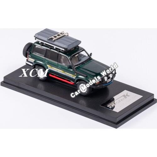 Car Model KengFai Land Cru iser LC80 Refitted Version (Green) 1:64 + SMALL GIFT