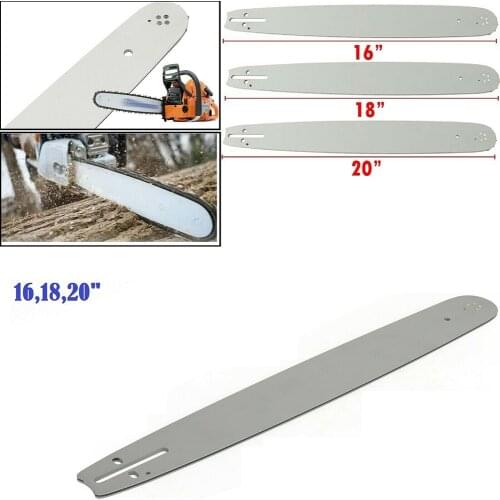 16"/18"/20" Chainsaw Guide Bar Sprocket Nose Rail For 45/52/58 Chainsaws Drive Link 325 Chinese Chainsaws Part