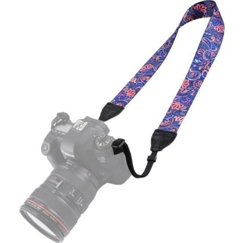 Ethnic Style Camera Strap Cotton Yard Pattern Neck Strap DSLR Shoulder Hand Strap for Sony ,Canon ,SLR / DSLR Cameras