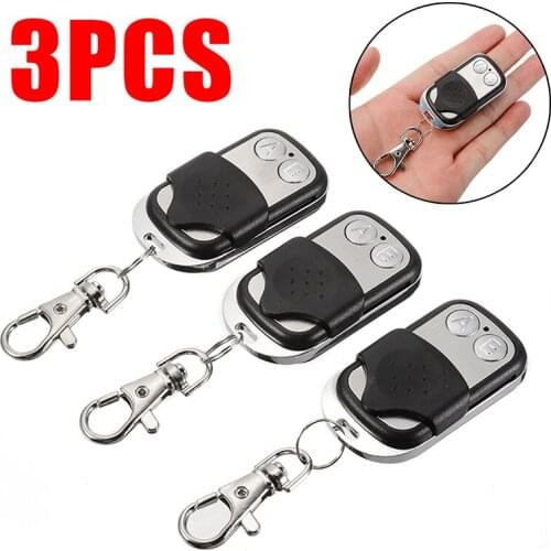 3Pcs Wireless Remote Control For Garage Doors / Gates / Roller Blinds 433.92MHZ 27A 12V Compatible Garage Remote Control