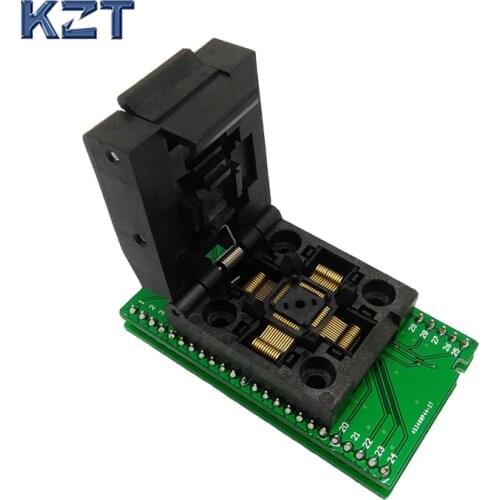 QFP48 TQFP48 LQFP48 to DIP48 MCU Programmer Pitch 0.5mm IC Body Size 7x7mm IC51-0484-806 Test Socket Adapter