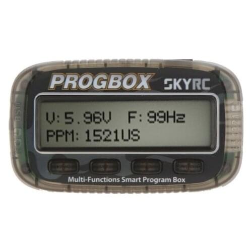 SKYRC SK-300046 PROGBOX Six-in-one for RC Model ESC Setting Servo Motor KV/RPM Tester Lipo Battery Monitor