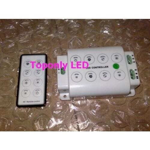 High Quality 5-in-1 rgbww led controller with touch interface&RF remote control panel DC12/24v 240/480w CE&ROHS 3 year warranty