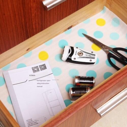 Drawer & Shelf Liners Japanese Style Printing Cabinet Drawer Mat Mat Wardrobe Cloth Liner