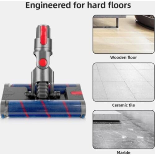 For Dyson V7 V8 V10 V11 Robot Vacuum Cleaner Accessories Replaceable Double Roller Floor Brush Spare Parts