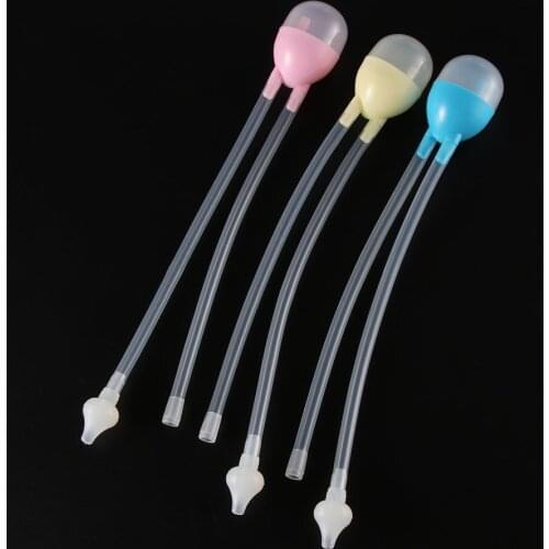 1pcs Infant Wash Your Nose Care Newborn Baby Nasal Aspirator Anti Back Flow Safety Nose Cleaner Suction Device Aspirator Tool