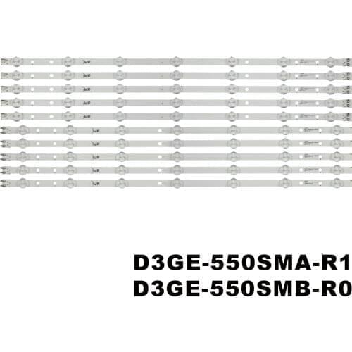 10pcs LED strip 7+7led BN96-39055A BN96-39056A for Samsung 55'' CY-DF550CSLV1H CY-DJ055CSLVZH LSF550HJ02-A01 CY-DF550CSLV4H