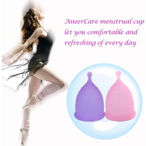 20Pcs Feminine hygiene vaginal coletor menstruation cup copa menstrual de silicona medica for reusable coletor