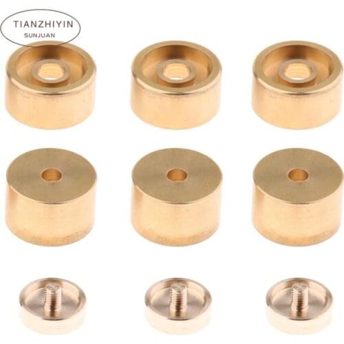 Trumpet Finger Buttons Trumpet Cap 9 Pcs of Pack Musical Brass Instruments Accessories Exquisite