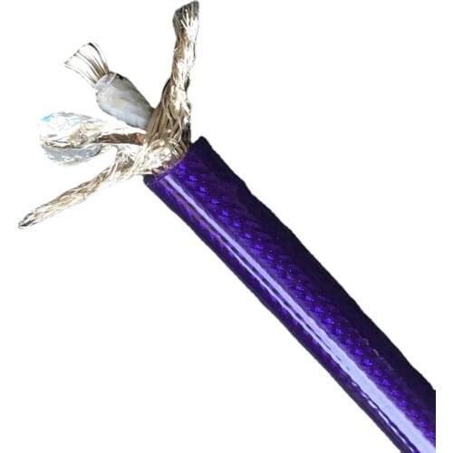 Audiophile ADC90 Copper Silver Cable for DIY RCA Audio Speaker Cable (sell Per 1.0M)