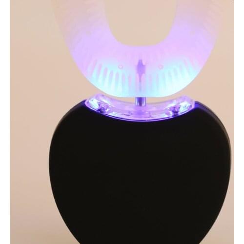 Electric Teeth Cleaner Wireless Charging Automatic Silicone Toothbrush Remover Teeth Whitening Dental Cleaning With LED Light