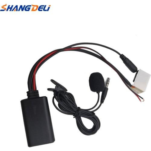 Bluetooth Module Aux Cable Adapter + Tool & Microphone For Peugeot 307 408 508 For Citroen C2 C3 C4 C5 RD45 RD4