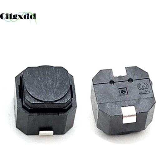 Cltgxdd 10PCS 6*6*4.3 / 6*6*5 SMD Silent Silicone Switch Keystroke Switch Micro Switch Button Touch Switch 6x6 x 4.3mm / 5mm