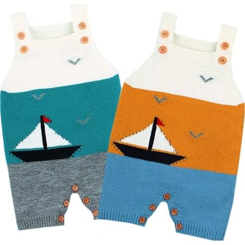 Summer Overalls for Baby Unisex Clothes Fashion Sleeveless Newborn Boys Girls Rompers Sunsuits One Piece Children Jumpsuit