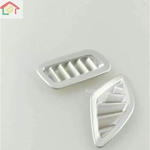 For Jeep Renegade 2015 2016-2019ABS Matte Car front Small air outlet Decoration Cover Trim Car accessories Styling 2pcs