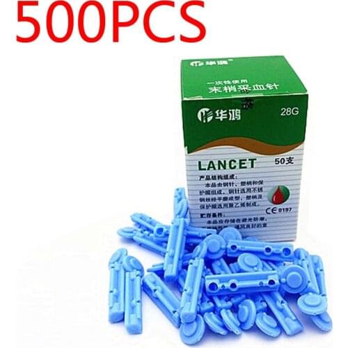 Sinocare Lancet Needles for Blood Glucose Testing Medical Blood Collecting Needles for Diabetes Tests Bloodletting drain